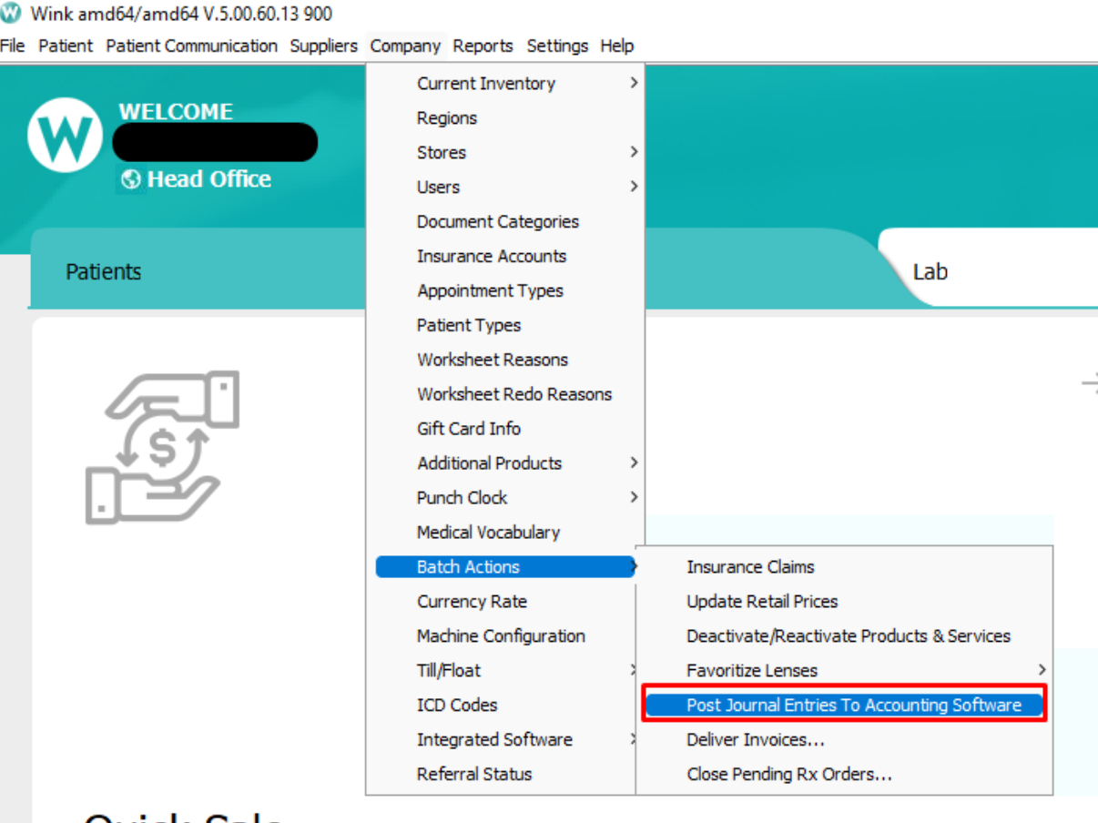 How to Post Journal Entries and Push them to QuickBooks online / Export Journal Entries WINK