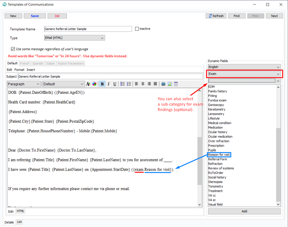 WINKemr Referral Letters WINK WINKemr Referral Letters WINK